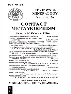 cover image of Contact Metamorphism